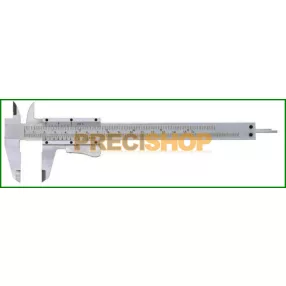   MIB 01002006 Pillanat rögzítős 0-150 mm / 0,05  DIN 862 INOX