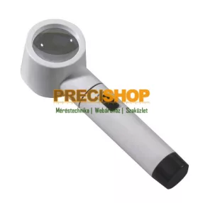   MIB 01005086 Kézi nagyító LED lámpákkal; nyéllel; ø 50 lencse; 6-os dioptria