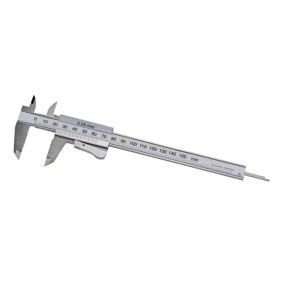   MIB 01007008 Analóg Tolómérő extra nagy számokkal, DIN 862, pillanatszorítós, 150 mm / 0,05 mm, INOX
