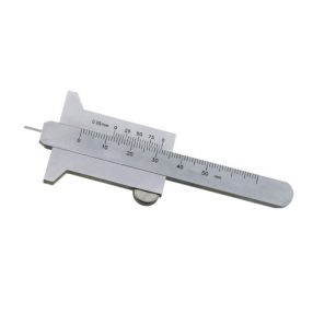   MIB 01015005 Parallaxis mentes analóg mélységmérő 60°-os prizma alakú mérőheggyel, 40mm-es mérőtalppal, 0-50mm/0,05mm