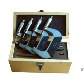   MIB 01017082 Mikrométer készlet, 4 részes DIN 863, 100-200 mm