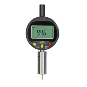   MIB 01025130 Digitális mérőóra mélységméréshez d=16mm hengeres mérőhíddal; cserélhető mérőcsúccsal d= 1,5 mm;  9mm /0,01mm