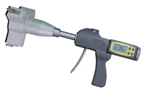 MIB 02022043 Digitális pisztolymarkolatú Hárompontos furatmikrométer zsákfuratokhoz 150-175 mm / 0,001mm 