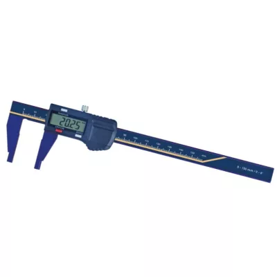   MIB 02026378  Digitális tolómérő, alsó csőrős, eloxált aluminiumból,150 mm / 0,01 mm