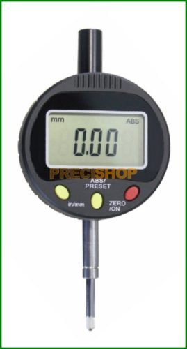 MIB 02031026 Precíziós digitális mérőóra 0-25mm/ 0,01 mm,  Megfordítható mérésirány!