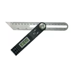   Digitális szögmérő 0-180 fok, csúszóskálás, leolvasás 0,05 fok MIB 03017005