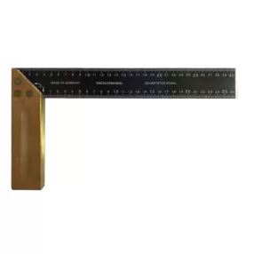   Asztalos derékszög bükkfa talppal, 200x42x1 mm MIB 03045010