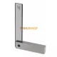 Talpas Élderékszög Helios-Preisser  0391204 100x70 mm, DIN 875/00, Inox  