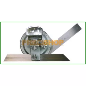   MIB 05060005 Optikai univerzális szögmérő, finombeállítóval, 150mm-es sínnel 4x90°