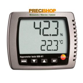 Testo 608-H1 Hőmérséklet és páratartalommérő