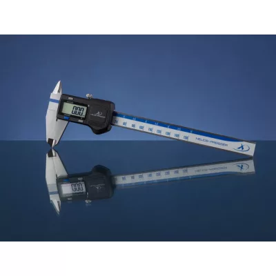   Digitális tolómérő szögletes mélységmérővel, Helios - Preisser HPX, 1020416 0-150/0,01mm