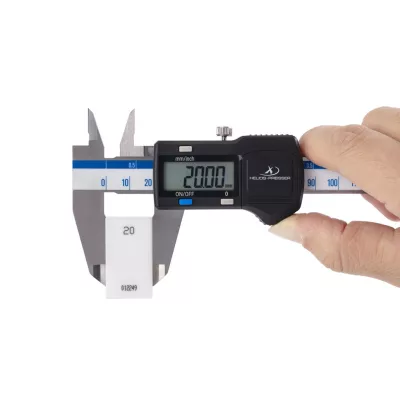   Digitális tolómérő szögletes mélységmérővel, Helios - Preisser HPX, 1020422 0-300/0,01mm