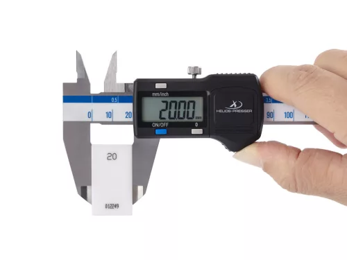 Digitális tolómérő szögletes mélységmérővel, Helios - Preisser HPX, 1020422 0-300/0,01mm