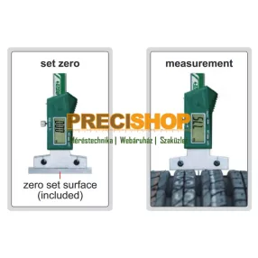   Digitális gumiabroncs profil mélységmérő  25 mm / 0,01mm Insize 1145-25A