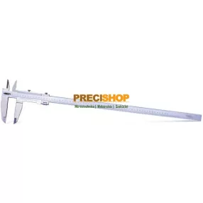   Normál alsó/ normál-felső csőrös Tolómérő finombeállítóval INSIZE 1210-611, 0-600/0.02 mm