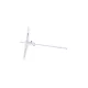 Nóniuszos mélységmérő horgas véggel 0-200/0.02 mm - Insize 1243-2001