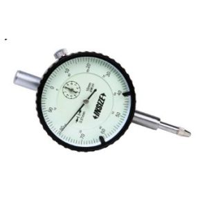   Lapos hátú standard mérőóra 0-10/0.01 mm - Insize 2308-10FA