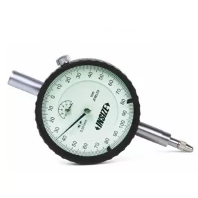   Lapos hátú precíziós, analóg mérőóra 0-2/0.001 mm - Insize 2313-2FA