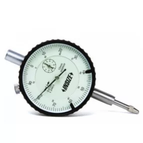  Fogantyús hátú, ütésálló analóg mérőóra 0-10/0.01 mm - Insize  2314-10A