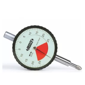   Fogantyús hátú, egy-körülfordulású analóg mérőóra 0-1/0.01 mm - Insize 2316-1