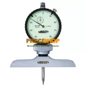   Mélységmérő- Órás, mérőhíddal, INSIZE 2342-201, 0-300/0.01 mm