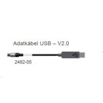 USB adatkábel Kroeplin K, L, C0 és G0 sorozatú tapintókaros mérőórákhoz, 2482-05