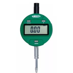   Lapos hátú digitális mérőóra együttható állítással 0-12.7/0.01 mm - Insize 2501-10F
