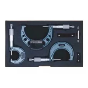   Analóg külső mikrométer készlet 1µm ostzású 0-75/0.001 mm - Insize 3210-753A