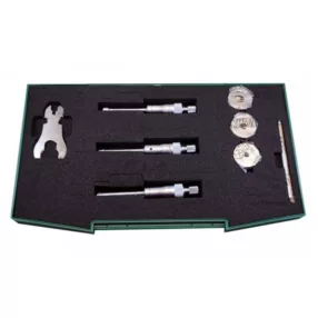   Analóg hárompontos furatmikrométer készlet 6-12/0.001 mm - Insize 3227-123