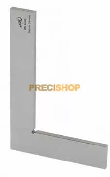 Lapos acél derékszög Helios-Preisser 0371205, 200x130 mm, DIN875/1, INOX
