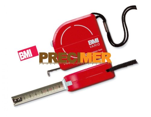 BMI VARIO rozsdamentes mérőszalag  2 m / 13 mm
