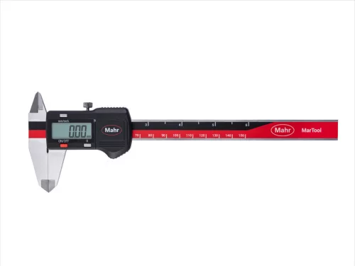 Mahr 4013000 Digitális tolómérő MarTool 16 E 0-150mm (6”) szögletes mélységmérővel 