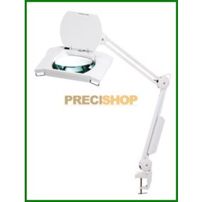   Szögletes nagyítós lámpa ledes 5D  FÉNYERŐ SZABÁLYOZÁSSAL