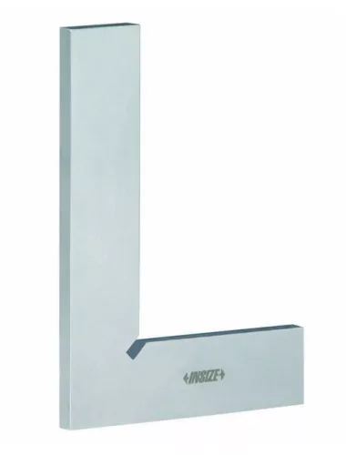 Lapos acél derékszög Insize 4791-1001, 100x70 mm, DIN875/1, INOX