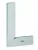 Lapos acél derékszög Insize 4791-752, 75x50 mm, DIN875/2, INOX