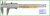 MIB 01001041 Tolómérő csavar rögzítős 150 mm / 0,02 DIN 862 INOX