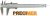 MIB 01001043 Tolómérő csavar rögzítős 200 mm / 0,02 DIN 862 INOX