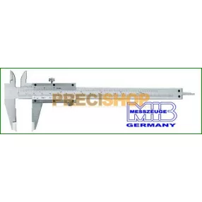   MIB 01002007 Tolómérő csavar rögzítős 150 mm / 0,05  DIN 862 INOX