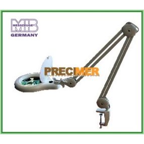   MIB 01005095 Nagyítós munkalámpa, asztali rögzítővel,5x nagyítás