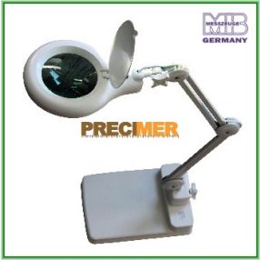 MIB 01005096 Nagyítós munkalámpa, talpas 5x nagyítás