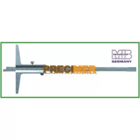   MIB 01015041 Mélységmérő rozsdamentes 150 mm/0,05  DIN 862, 41015041