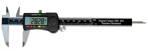 MIB 02026100 Digitális tolómérő 150/0,01mm,  DIN 862, NAH-os magyar kalibrálási bizonyítvánnyal