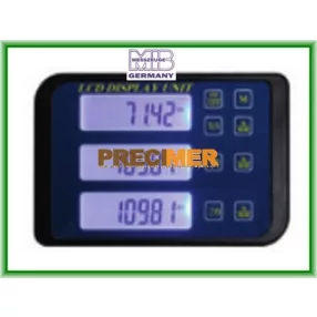   MIB 02026273 Digitális kijelző egypofás tolómérőhöz, 3-soros RB5 adatkimenettel