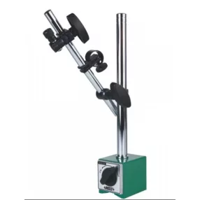   Mágnestalpas mérőóra állvány finombeállítással, 60N, 230mm, karos, Insize 6202-80