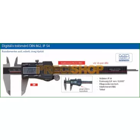 MIB 62026210 Digitális tolómérő 150/0,01 mm IP 54