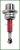 Haimer 3D-taster tapintó: d=4mm L=33mm Haimer 80050001