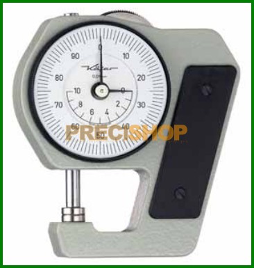 Vastagságmérő analóg mérőórával, 0-10/0,01mm Käfer J15