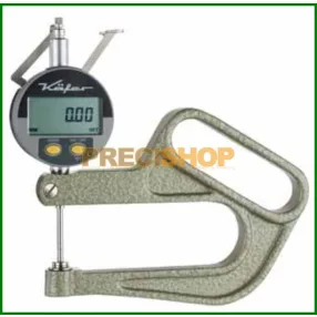   Vastagságmérő digitális mérőórával, 0-25/0,01mm Käfer JD100/25