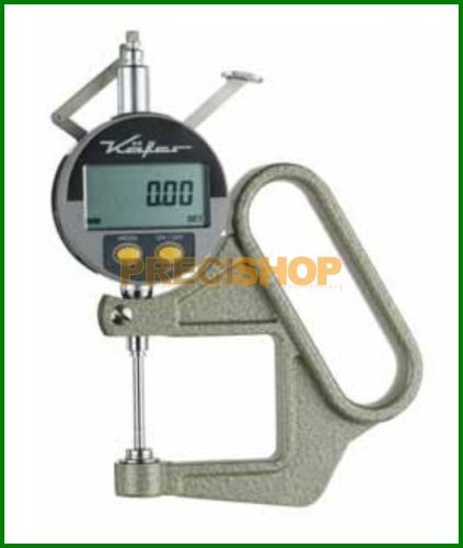 Vastagságmérő digitális mérőórával, 0-25/0,01mm Käfer JD50/25
