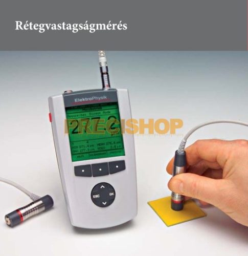 Rétegvastagságmérő alapműszer Elektrophysik  MiniTest_7400, 80-170-0000